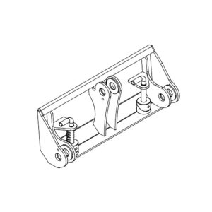 Loader Hitch Plate Coupler